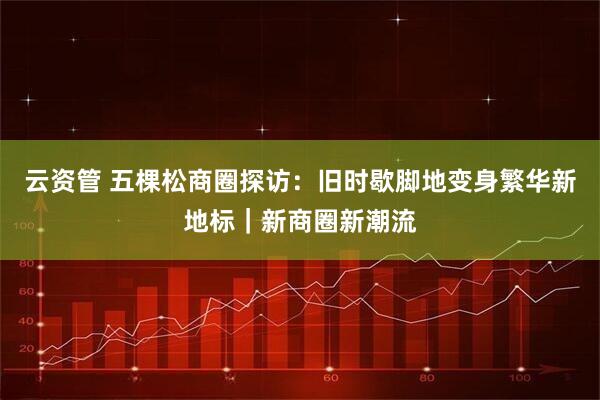 云资管 五棵松商圈探访：旧时歇脚地变身繁华新地标｜新商圈新潮流